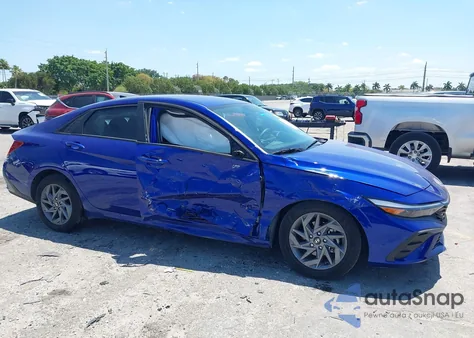 2024 Hyundai Elantra Sel from USA, damaged, VIN KMHLM4DG9RU707017
